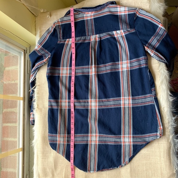Stylus Cotton Plaid Button Down Casual Shirt - Picture 5 of 8